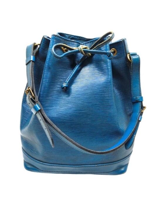 Louis Vuitton Handbags - Louis Vuitton Blue Noe Epi Shoulder Bag EUC